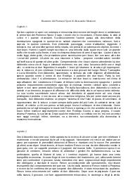 riassunti promessi sposi: primi 9 capitoli