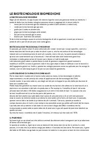 BIOTECNOLOGIE BIOMEDICHE