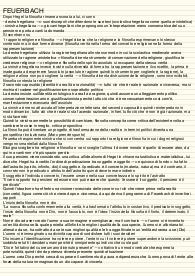 Appunti di Feuerbach, filosofia