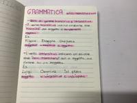 Riassunto grammatica verbi