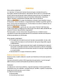 appunti statistica