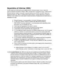 Riassunti storia terza parte