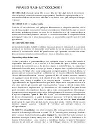 Riassunto di metodologie didattiche per l'apprendimento