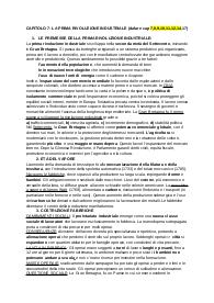 Dalla rivoluzione industriale al post unità d'Italia