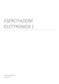 Esercizi Elettronica 1