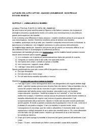Riassunto La paura del lupo cattivo