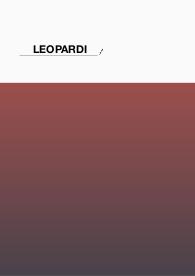 Leopardi, stile temi e opere