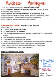 Appunti storia dell’arte su Mantegna, Botticelli, Bramante, Da Vinci