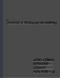 Scienze e tecnologie dei materiali