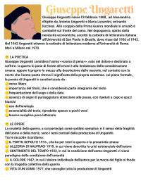 Giuseppe Ungaretti , vita e opere