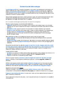 Appunti di psicologia, liceo scienze umane, psicologia sociale
