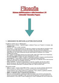 Filosofia - Scienze dell'Educazione e della formazione L19 - UniPegaso