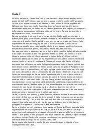 Riassunti di alcuni canti della Divina Commedia