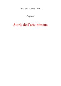 Storia dell’arte romana
