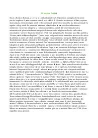 La vita di Giuseppe Parini