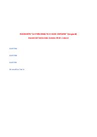 Riassunto libro La personalita e i suoi disturbi-Psicologia Clinica