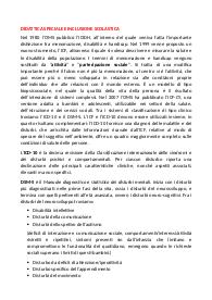 Esame didattica speciale e inclusione scolastica