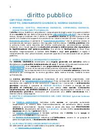 Diritto Pubblico - riassunti completi