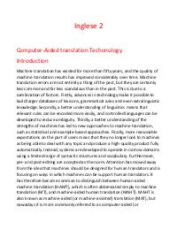 Riassunti libri inglese 2