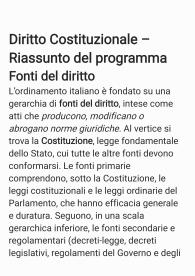 Diritto costituzionale appunti