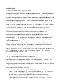 riassunti di diritto privato - I DIRITTI DI CREDITO