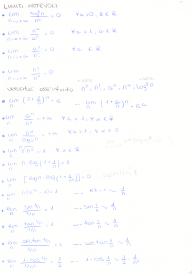 Formulario per risoluzione esercizi