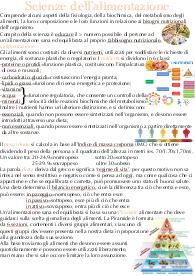 scienze dell’alimentazione