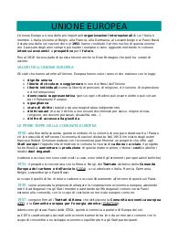 Appunti Unione europea