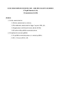 Appunti di "Diritto amministrativo" per i concorsi