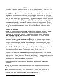 Sbobine di Psicodinamica delle Relazioni Familiari: la natura e la struttura delle famiglie moderne