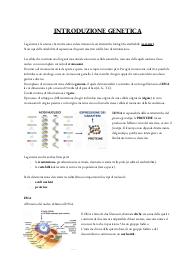 Introduzione alla genetica