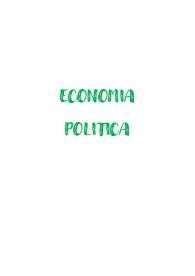 Appunti di economia politica - unimarconi anno 2024/2025