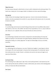 Metodologie didattiche in inglese