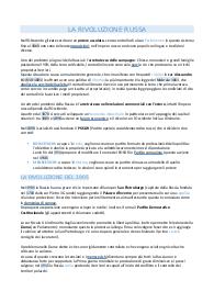 Riassunti sulla rivoluzione russa