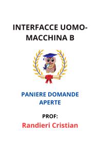 Paniere Verificato di INTERFACCE UOMO-MACCHINA B, Randieri Cristian,2025 - RISPOSTE APERTE
