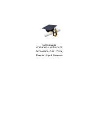 Paniere ECONOMIA AZIENDALE università Ecampus