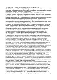 Riassunti psicologia clinica