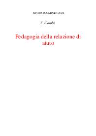 Pedagogia della relazione di aiuto