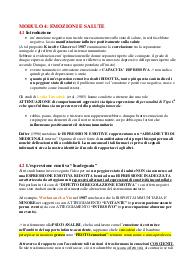 riassunto modulo 4 psicologia della salute e del benessere UNICUSANO
