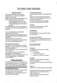 Appunti Sturm und Drang