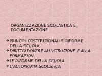2 ordinamento scolastico