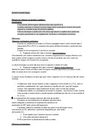 Fisiologia:alveoli e scambi respiratori