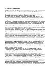 IL PENSIERO DI KARL MARX