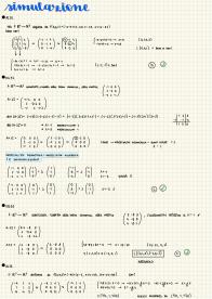 esercizi geometria e algebra lineare, con testo e svolgimento corretto