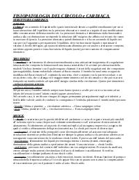 Fisiopatologia del circolo - patologia generale
