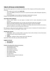 Dispense di ISTOLOGIA - descrizione e fotografie di vetrini