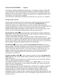 RIASSUNTO DEL LIBRO "Ecologia del pensiero"