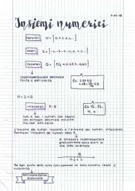 Appunti di MATEMATICA Test Professioni Sanitarie