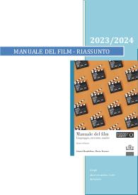 RIASSUNTO "MANUALE DEL FILM"