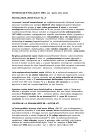 Riassunti storia quinta superiore